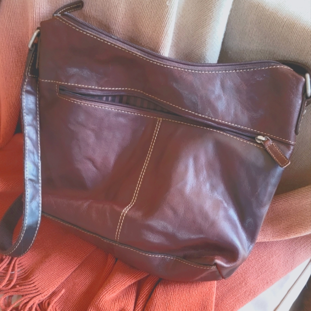 Jack Georges Voyager Genuine Leather Bag